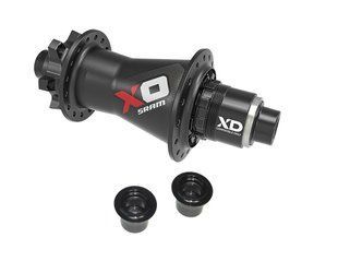 Втулка SRAM X0 DH Задня 6-Bolt Disc 32H Black/Red, XD Driver Body (11/12spd) (includes 12x150 & 12x157 Through Axle Caps) - A1