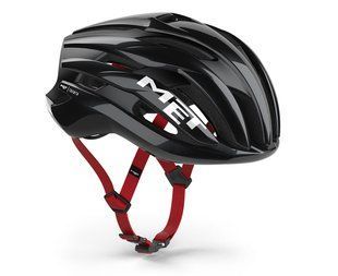 Шлем MET Trenta MIPS [Black Red | Glossy] - S (52-56)