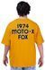 Футболка FOX OVERSIZE Tee - MOTO-X [Mustard], XL