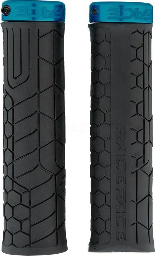 Грипсы RaceFace GETTA Grip, BLACK / TURQUOISE, 33 mm