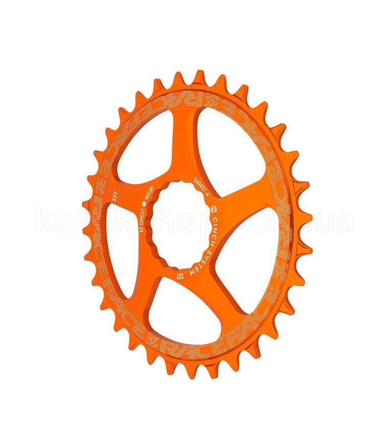 Зірка Race Face NW Direct Mount CINCH, 32t, Orange