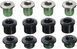 Бонки SRAM chainring bolt kit 4x3 M8.5x7 / M8.5x5 aluminum black / M8 steel silver triple qty 4