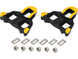 Шипи Shimano SM-SH11, SPD-SL шосе, жовті, вільний хід 6 град