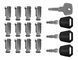 К-т ключів з личинками (12шт) Thule One-Key System 4512 (TH 4512)