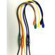 Шнурок Julbo H44C881 Silicone cords, Julbo (black, yellow, blue, orange, green, grey) 6шт