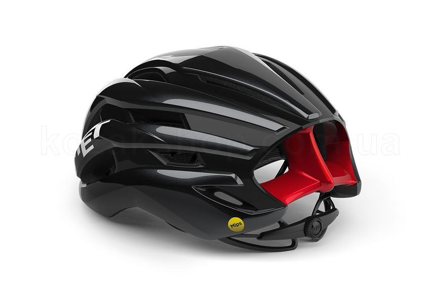 Шлем MET Trenta MIPS [Black Red | Glossy] - S (52-56)
