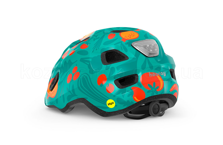 Шолом дитячий MET Hooray MIPS [Green Fruit | Glossy] - XS (46-52 см)