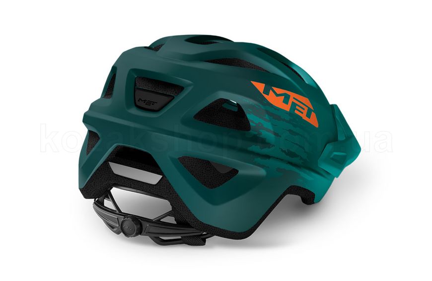 Шлем MET Echo Alpine Green Orange | Matt, S/M (52-57 см)