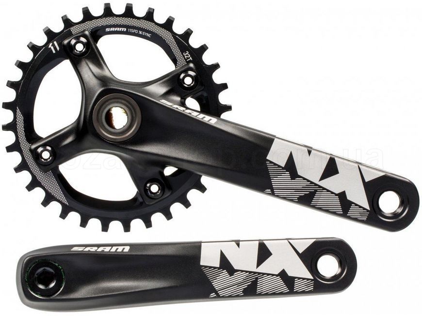 Шатуны SRAM NX GXP 165 BLK 32T XSYNC AL NO BB