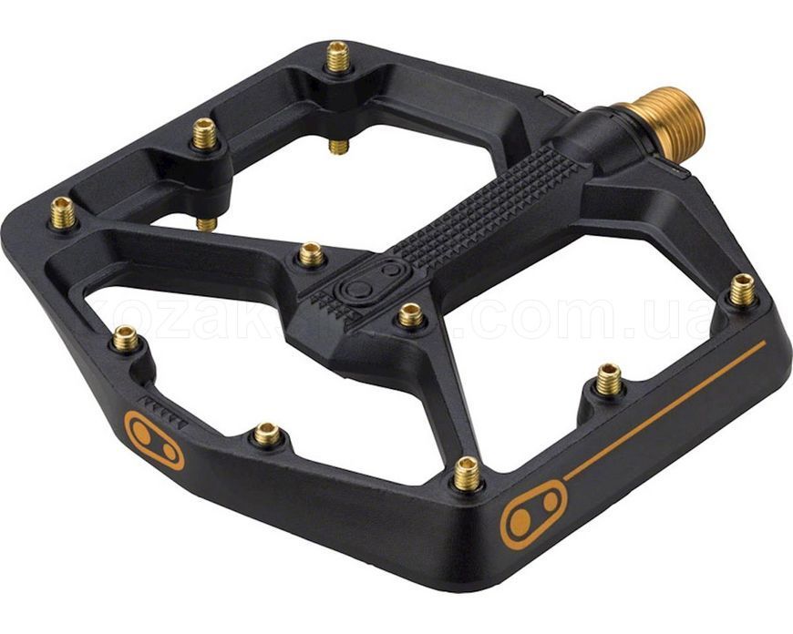 Педали CrankBrothers STAMP 11 [Black / Gold] - LARGE