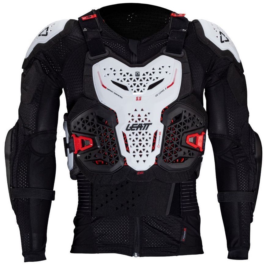 Захист тіла LEATT 5.5 EVO Body Protector [White], M