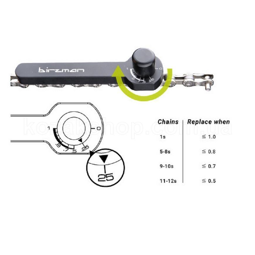 Измеритель износа цепи Birzman Chain Wear Indicator II