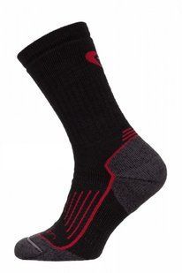 Носки Lorpen T2MCM 2609 BLACK/DEEP RED XL
