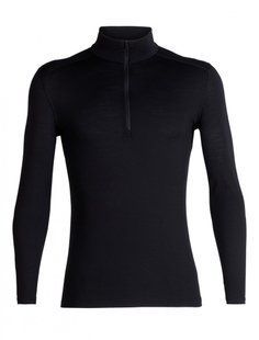 Термокофта Icebreaker 200 Oasis LS Half Zip MEN [BLACK] - S