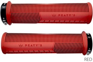 Гріпси Peaty's Monarch Grip Mushroom, Thin 30>32mm, Trail Comfort, Red