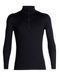 Термокофта Icebreaker 200 Oasis LS Half Zip MEN [BLACK] - S