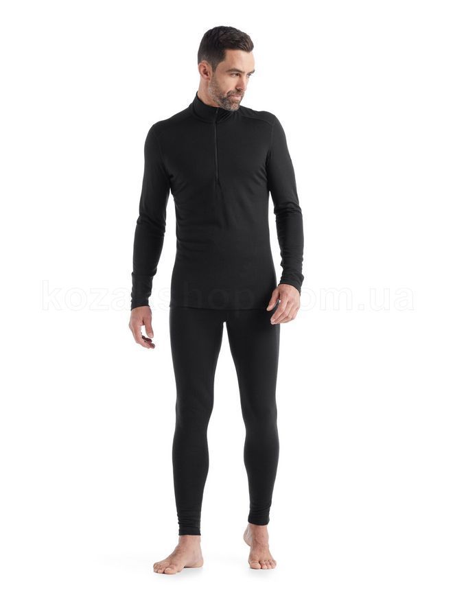 Термокофта Icebreaker 200 Oasis LS Half Zip MEN [BLACK] - S