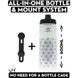 Фляга Peaty's x Fidlock Lockin Bottle, Crown / Smoke, 600ml