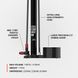 Напольный насос Lezyne STEEL FLOOR DRIVE HV Манометр 3,5" [Черный матовый]