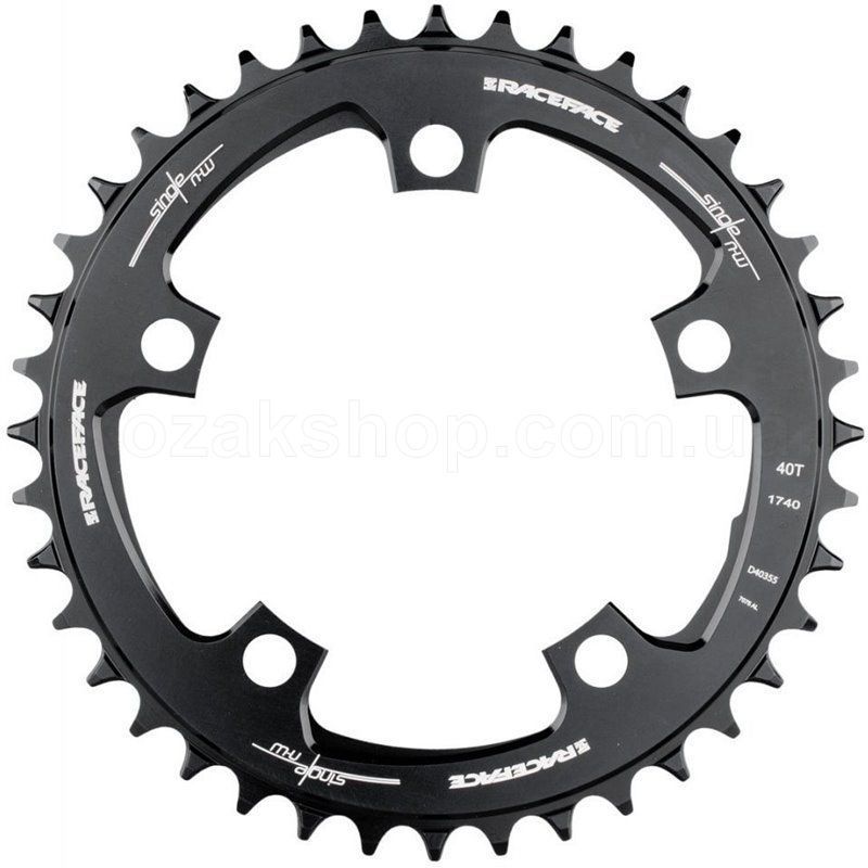 Звезда RaceFace NarrowWide 110 BCD, 40T, Black, 10-12s