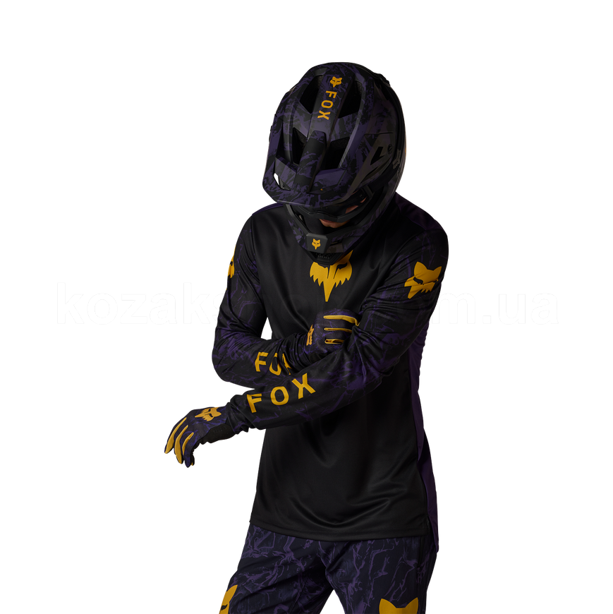 Вело джерси FOX RANGER LS Jersey - IMAGE PRINT [Plum Purple], M