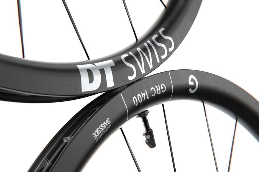 Колесо переднее DT Swiss GRC 1400 DICUT 700C Center Lock 50 12/100