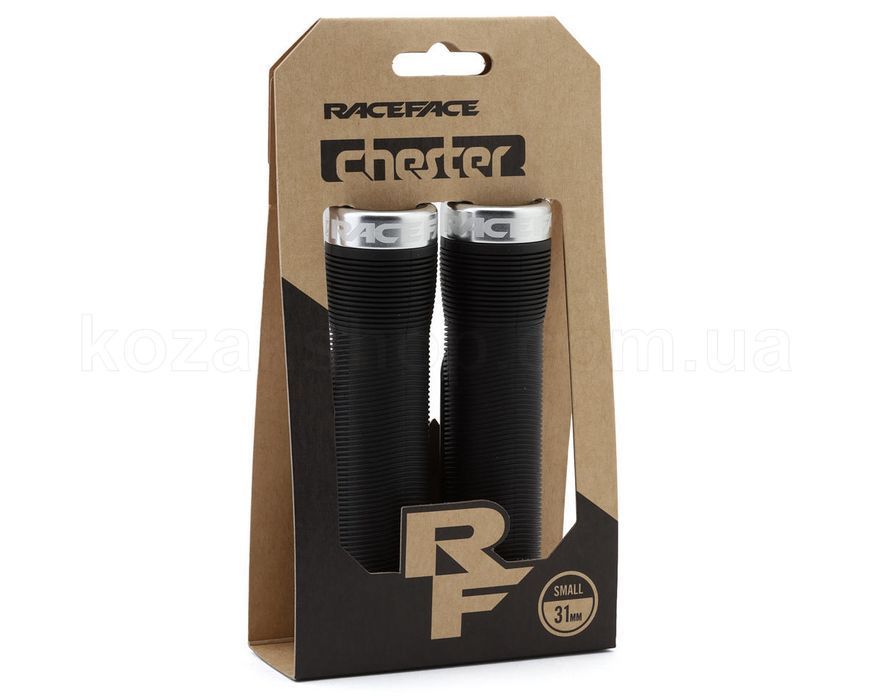 Гріпси Race Face CHESTER, 31MM, [BLACK,SILVER]