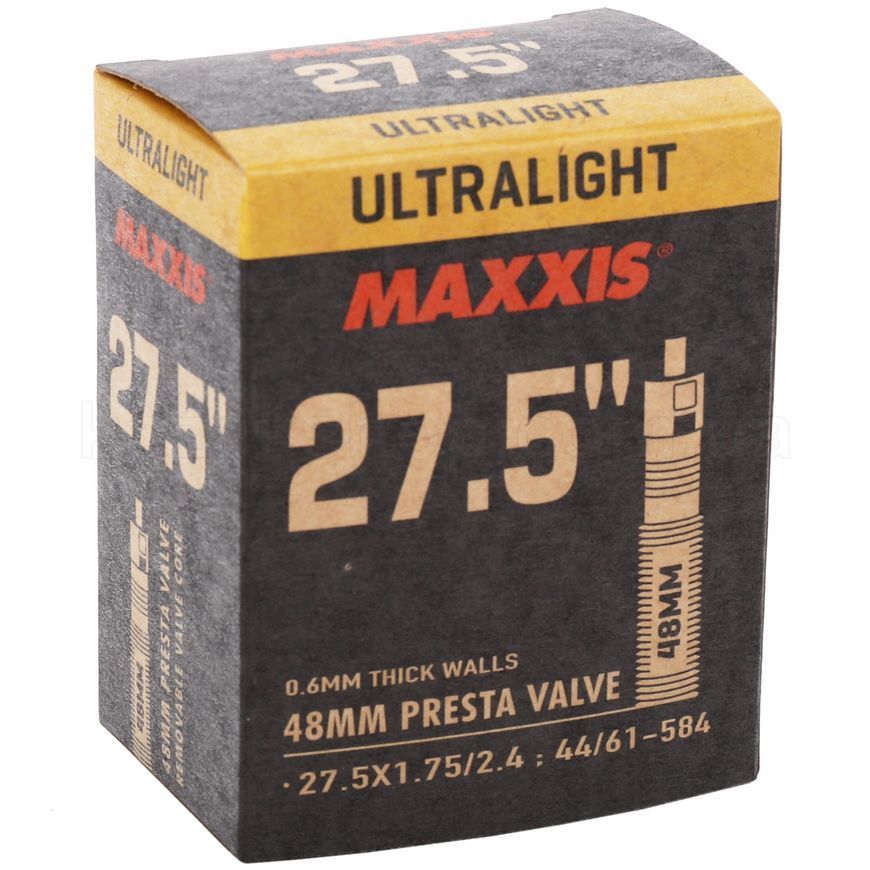 Камера Maxxis ULTRALIGHT 27.5X1.75/2.4 Presta 48мм