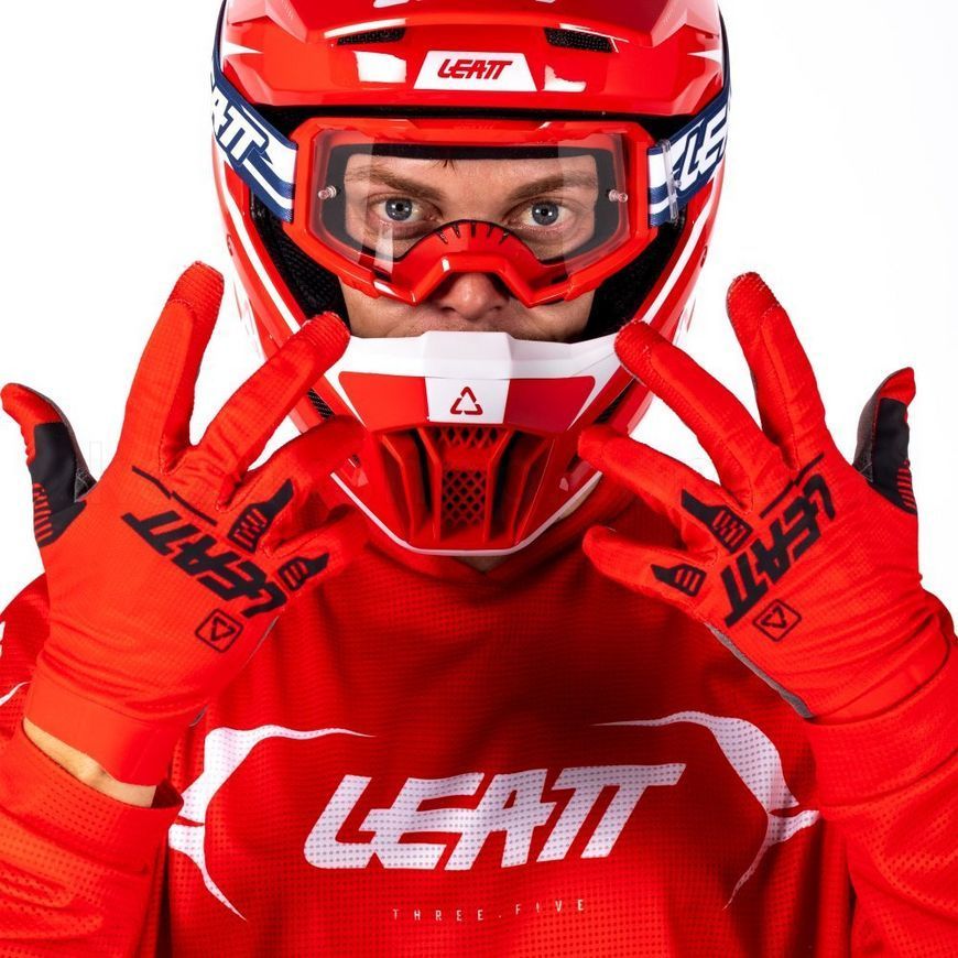 Джерси LEATT Moto 3.5 Jersey [Red], XXL