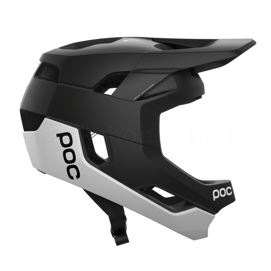 Шолом POC Otocon Race MIPS (Uranium Black/Hydrogen White Matt) - L