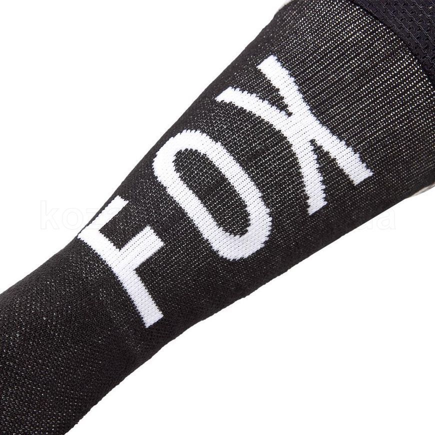 Мото носки FOX FLEXAIR Knee Brace Sock - FRACTURE [Black], L