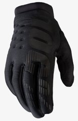 Зимові мото рукавички RIDE 100% BRISKER Cold Weather [Black], S (8)
