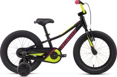 Дитячий велосипед Specialized Riprock Coaster 16 [Black Gold Pearl / Pearl Hyper Green / Pink] (B6517-9607)