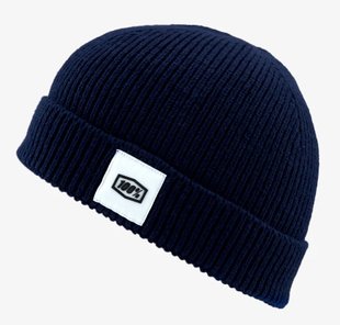 Шапка Ride 100% RIOT Cuff Beanie [Navy], One Size