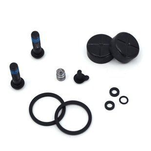 Ремкомплект поршней калипера тормоза SRAM CALIPER PISTON SERVICE KIT - (INCLUDES 2 PISTONS, 2 BLACK STEEL BOLTS, SEALS, BLEED VALVE AND CAP, O-RINGS) - FORCE AXS E1 (11.5018.065.004)