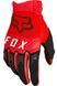 Детские мото перчатки FOX YTH DIRTPAW GLOVE [Flo Red], YL