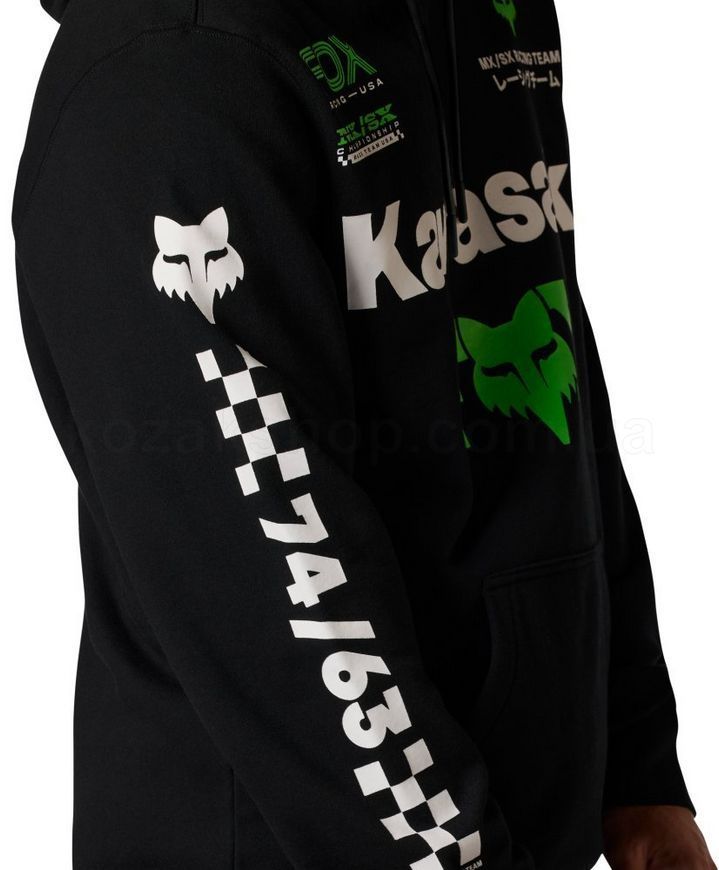 Толстовка FOX Hoodie - KAWI&reg; [Black], M