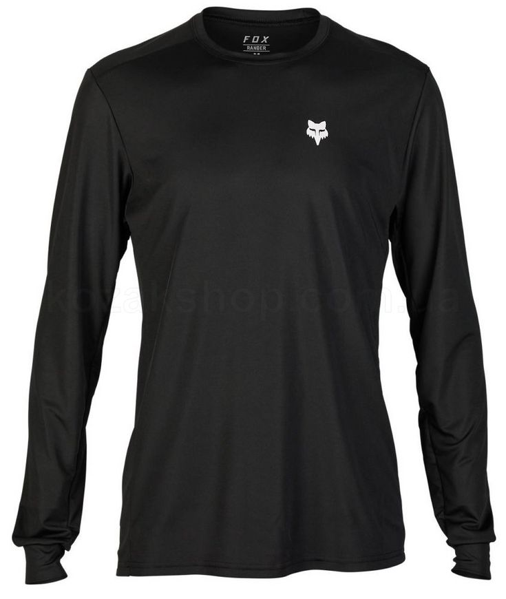 Вело джерси FOX RANGER LS JERSEY - WAYFARING [Black], M