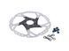 Гальмівний ротор Shimano SM-RT76-S, 160мм, 6 болтів