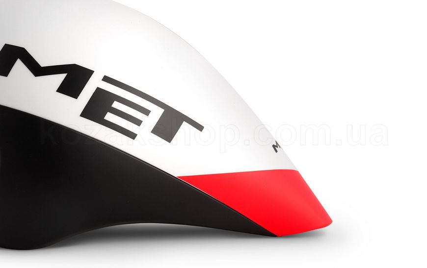 Шлем MET Drone Wide Body Ce White Black Red | Matt M (54-58 см)