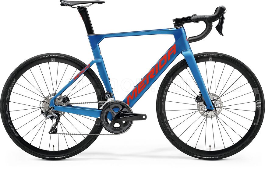 Велосипед MERIDA REACTO 6000 S(52) GLOSSY BLUE/MATT BLUE 2021