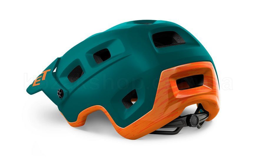 Шлем MET Terranova Alpine Green Orange | Matt Glossy, L (58-61 см)