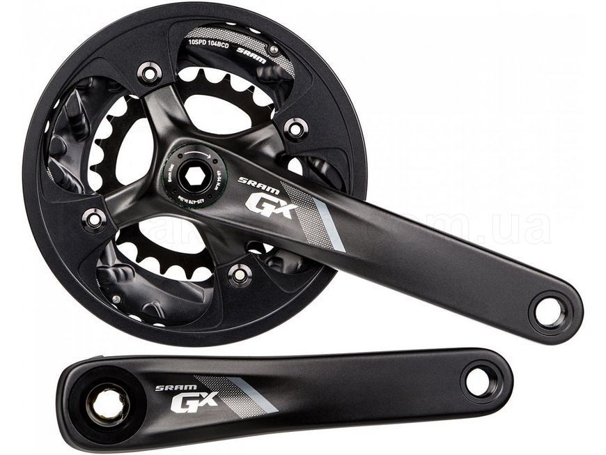 Шатуни SRAM GX 1000 BB30 10шв 170 Black All Mountain Guard 36-22