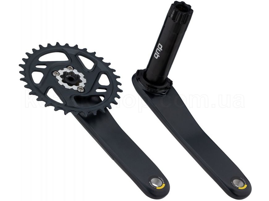 Шатуны SRAM GX Carbon Eagle Boost 148 DUB 12s 175 w Direct Mount 32t X-SYNC 2 Chainring Lunar (DUB Cups/Bearings Not Included)