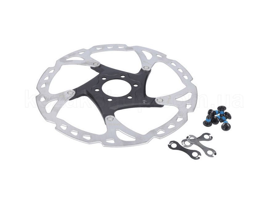 Гальмівний ротор Shimano SM-RT76-S, 160мм, 6 болтів