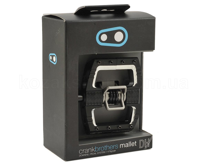 Контактные педали CrankBrothers MALLET DH [Black / Black]