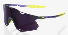 Очки Ride 100% HYPERCRAFT XS - Matte Metallic Digital Brights - Dark Purple Lens, Colored Lens