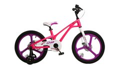Дитячий велосипед RoyalBaby GALAXY FLEET PLUS MG 18", OFFICIAL UA, рожевий