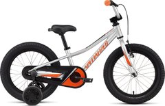 Дитячий велосипед Specialized Riprock Coaster 16 [Silver / Moto Orange / Black Reflective] (B6517-9907)