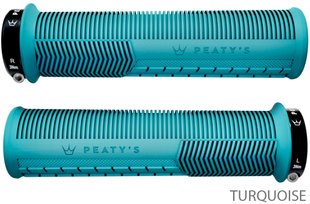 Гріпси Peaty's Monarch Grip Mushroom, Thin 30>32mm, Trail Comfort, Turquoise